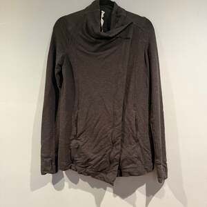 Lululemon Athletica Asymmetrical Wrap Jacket Gray Size 6